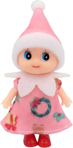 Miniatura 9 de WULEEUPER - Muñecas pequeñas de elfo bebé Decoración navideña de elfo en miniatura Regalo para recién nacido Muñecas de bebé para niña y niño
