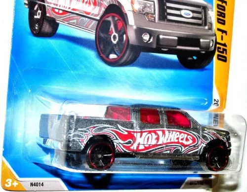 Miniatura 4 de Hot Wheels 2009-011 Ford F-150 Nuevos Modelos GRIS Escala 1:64