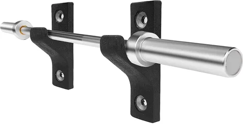 Luwint Soporte de barra horizontal montado en la pared, estante de almacenamiento de 1 bar/2 barras