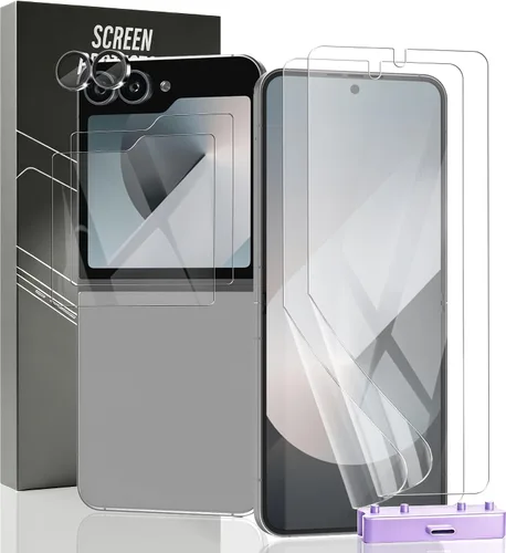 Miniatura 71 de Paquete de 3+2 protectores de pantalla de vidrio templado para teléfono (2a) / (2a) Plus con protector de lente de cámara, dureza 9H, película