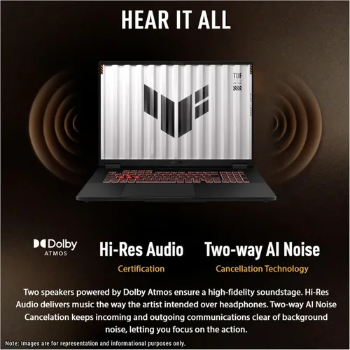 Miniatura 5 de ASUS TUF A16 Laptop para juegos - AMD Ryzen 7 7445HS Beat i7-12650H - RTX 4050 - Teclado retroiluminado RGB - 16" WUXGA 144Hz -32GB DDR5 RAM -2TB