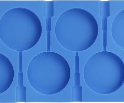 Miniatura 4 de Beasea Molde grande para piruletas, 6 cavidades de silicona, moldes de lechón, moldes de caramelo duro para chocolate, dulces, hielo, paletas