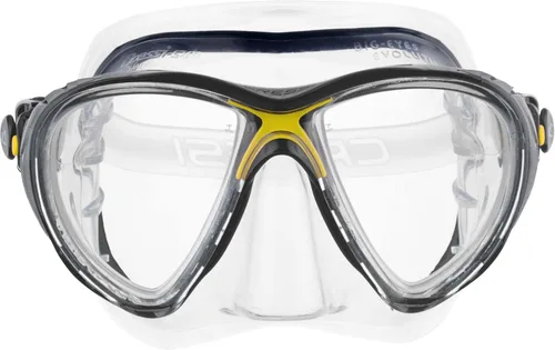 Miniatura 15 de Cressi Máscaras de buceo con lentes de lágrima inclinadas para una mayor visibilidad hacia abajo, evolución del aire y los ojos: fabricadas
