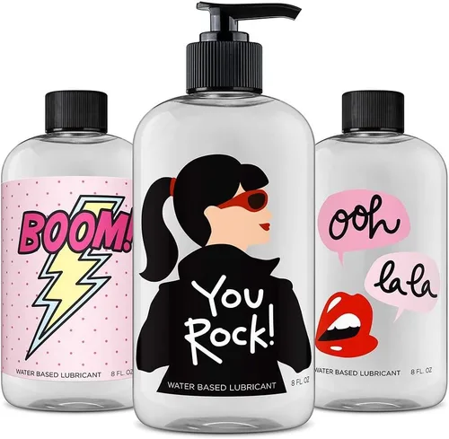 Miniatura 8 de Lulu - Lubricantes naturales a base de agua. Lubricante personal, lubricante líquido para hombres, mujeres y parejas, lubricantes (16 onzas)