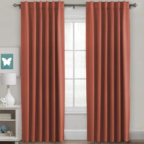 Miniatura 127 de H.VERSAILTEX Cortinas opacas con aislamiento térmico, paneles de tratamiento de ventana, cortinas opacas para oscurecer la habitación, cortinas Gris