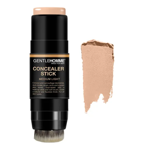 Miniatura 5 de Gentlehomme - Corrector en Barra - Corrector y Brocha 2 en 1 para Hombre - Para Manchas, Ojeras, Cicatrices, Acné y Tonos de Piel Desiguales