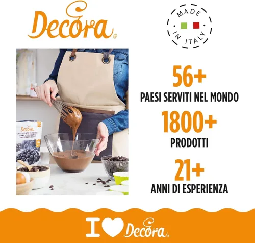 Miniatura 5 de DECORA Hemisferio de molde de chocolate, policarbonato, 7.9 x 4.7 x 0.9 in