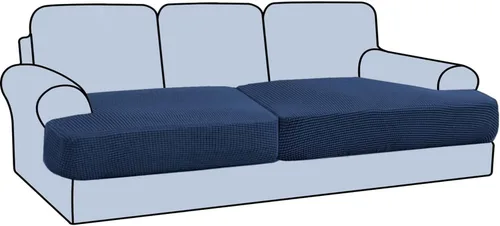 Miniatura 20 de H.VERSAILTEX Funda Elástica para Sillón Sofá con Cojín en Forma de T, Fundas de Cojín en T para Sala de Estar, Funda para Sillón Sofá, Funda