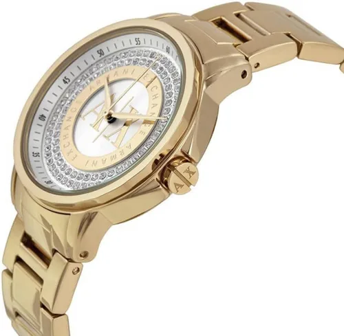 Miniatura 4 de Armani Exchange - Reloj de vestir de cuarzo de acero inoxidable para mujer