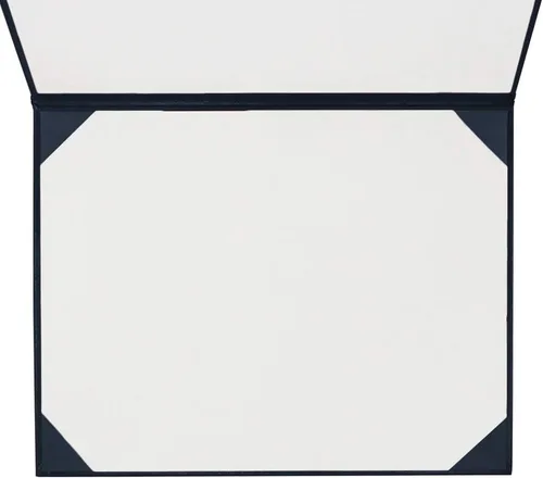 Miniatura 4 de GraduationMall Cubierta impresa para diploma para certificado 8.5 x 11 pulgadas, real, paquete de 1 Azul marino