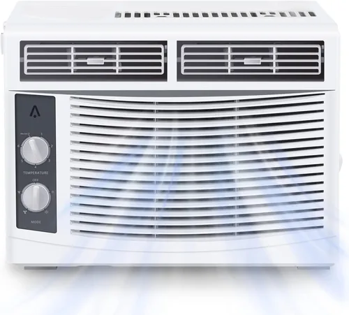 Miniatura 9 de Litake Aire acondicionado inteligente de ventana de 8,000 BTU, enfría hasta 350 pies cuadrados con control remoto y WiFi, ahorro de energía