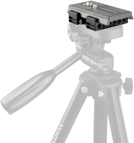 Miniatura 4 de CAMVATE Placa base de liberación rápida compatible con trípode Manfrotto 577/501 - 2406