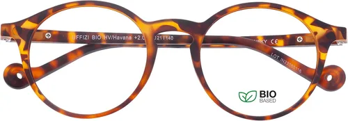DIDINSKY Gafas de lectura para presbicia para hombre y mujer, anti luz azul, táctiles de goma, patillas flexibles y lentes antirreflectantes. Havana