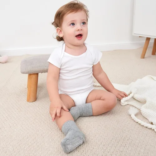 Miniatura 8 de Zaples - Calcetines con suela antideslizante y altura media para bebés, niños y niñas Surtido 12