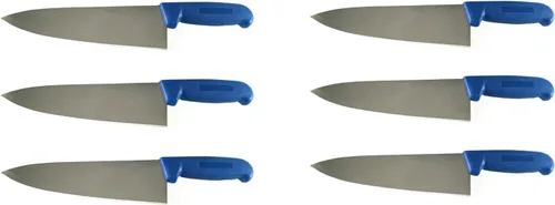 Miniatura 19 de Cuchillo de chef de 8 pulgadas de varios colores y paquetes, cubiertos de cocina comercial Razor Sharp - Cuchillos de cocina (paquete de 3 - verde)