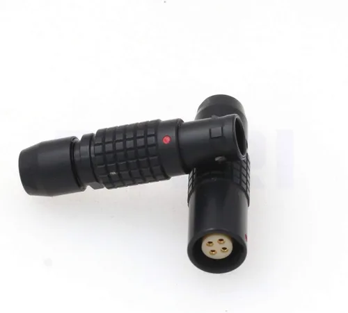 Miniatura 2 de 1B PHG y FGG 2 pin Push-Pull Conector Circular Enchufe macho y enchufe hembra Color Negro