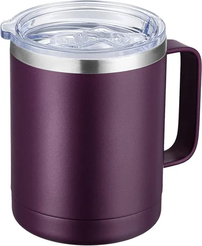 Miniatura 37 de MEWAY - Taza de café con asa, vaso térmico
