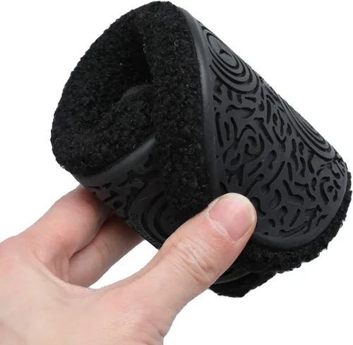 Miniatura 5 de Scurtain Pantuflas unisex con suela de goma para adultos