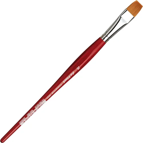 Miniatura 126 de da Vinci Watercolor Series 5580 CosmoTop Spin Pincel de Pintura, Redondo Sintético con Mango Rojo