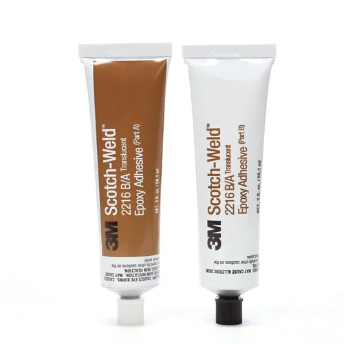 Miniatura 9 de 3M Scotch-Weld Adhesivo epoxi 2216, gris, resistente al calor, versátil, parte B/A, kit de tubos, 2 fl oz (2.0 fl oz)
