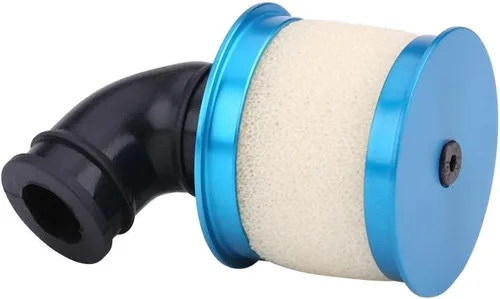 Miniatura 7 de Filtro de aire RC, filtros de aire de repuesto para autos RC escala 1/10 compatibles con 94122/188 (azul)