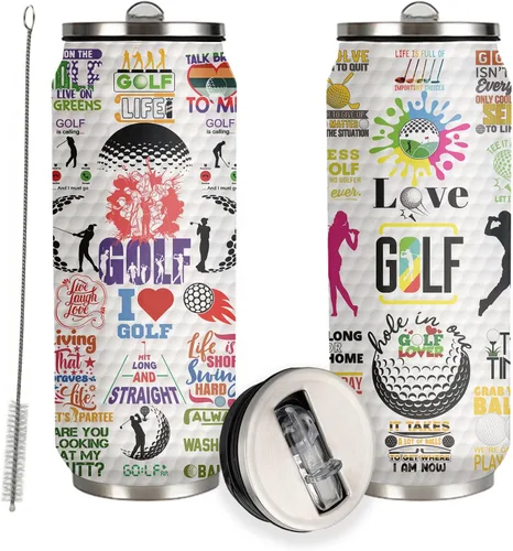 Miniatura 12 de Taza de viaje de fútbol con tapa, regalos para amantes del fútbol, vaso de acero inoxidable al vacío, taza de café, regalos para mujeres y hombres