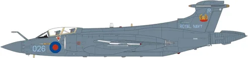 Miniatura 7 de Airfix Blackburn Buccaneer S 2C/D 1:48 Kit de modelo de plástico de aviación militar A12012