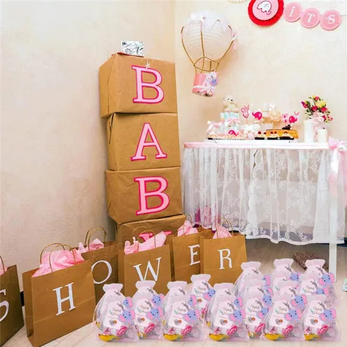 Miniatura 4 de Juego de 50 llaveros de elefante para baby shower, recuerdos de fiesta temática de elefante, suministros de fiesta de cumpleaños para niños y niñas