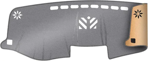 Miniatura 32 de Alfombrilla Cobertora para Salpicadero Compatible con Toyota Sienna 2010-2004 (Sin Modelos HUD), Alfombrilla Antirreflejos para Salpicadero