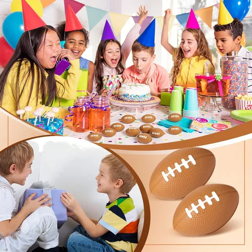 Miniatura 5 de Blulu Paquete de 30 mini bolas de fútbol de espuma para el estrés a granel de 2.17 pulgadas para niños y adultos, regalo de fiesta escolar, pequeño