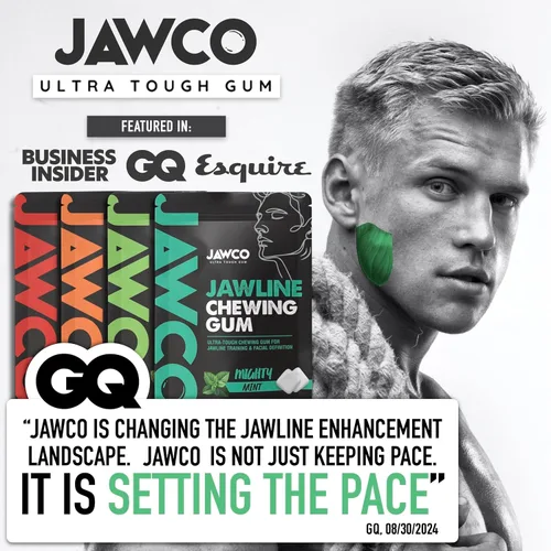 Miniatura 6 de JAWCKO Chicle Ultra-Resistente para Mandíbula Obtén una Mandíbula Más Fuerte y Cuadrada Chicle Duro de Entrenamiento para Mandíbula Fuerza 15X