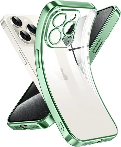 Miniatura 23 de Supdeal Funda transparente para iPhone 13 Pro, no amarillea, protección de cámara, probada en caídas de grado militar, transparente, a prueba