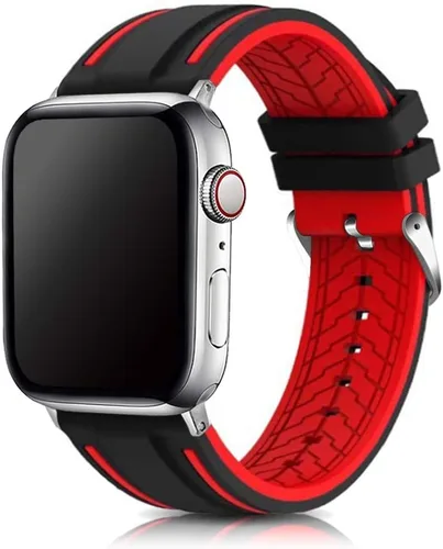 Miniatura 12 de Compatible con correas de Apple Watch de 1.929 in, 1.811 in, 1.772 in, 1.732 in, 1.654 in, 1.614 in, 1.575 in, 1.496 in, correa de repuesto