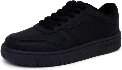 Nautica Zapatos deportivos de moda con cordones para niños, zapatos de vestir bajos para jóvenes - (niños grandesniños pequeños)