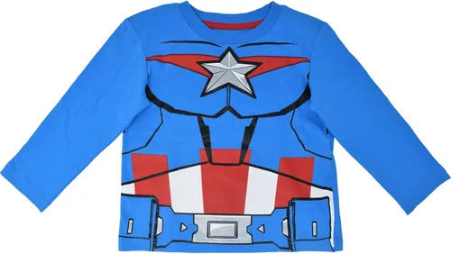 Miniatura 7 de Marvel Avengers Hulk Black Panther Capitán América, paquete de 3 camisetas para niños pequeños a niños pequeños