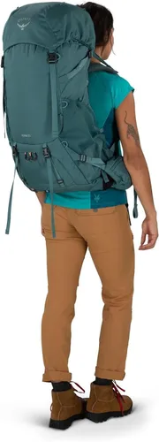 Miniatura 9 de Osprey Renn 50L - Mochila de senderismo para mujer, Azul Cascada/Naranja Melón Cascada Azul/Melón Naranja
