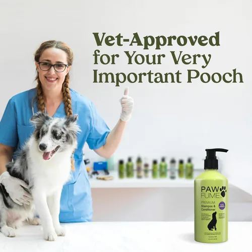 Miniatura 10 de PAWFUME Champú y Acondicionador para Caída de Pelo de Perro, Lavanda Real, 1 Paquete – Nutrir y Desenredar para un Abrigo Sedoso y Suave