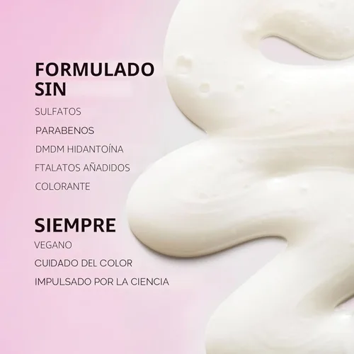 Miniatura 6 de L'Oréal Paris Champú sin sulfato con brillo y ácido glicólico EverPure, cuidado del cabello para brillo duradero y suavidad para cabello opaco