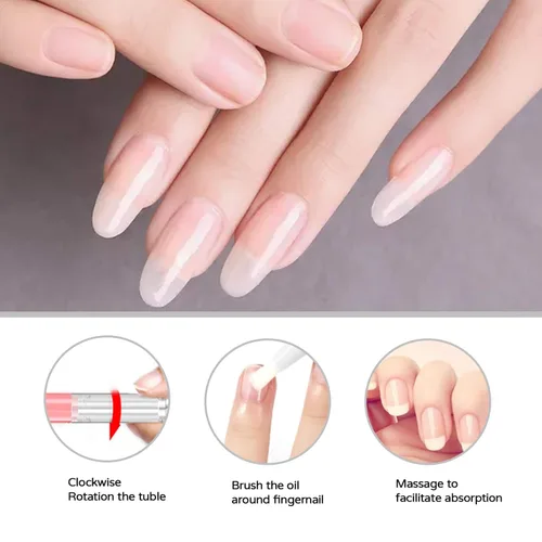 Miniatura 4 de 12 bolígrafos de aceite para cutículas de uñas, bolígrafo de aceite de uñas, esmalte nutritivo de uñas con vitaminas, gel hidratado, bolígrafo