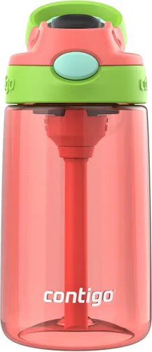 Miniatura 48 de Contigo Botella de agua con pajita para niños con tapa AUTOSPOUT de 20 onzas, arándano Azul (Arándano)