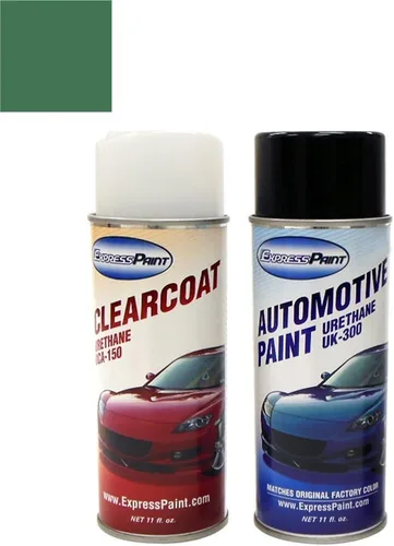 Miniatura 40 de Bolígrafo para Nissan X-Trail Automotriz de retoque – Capa transparente DW0 perla verde – Color+paquete de capa transparente
