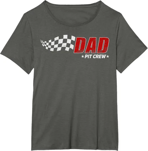 Miniatura 66 de Dad Pit Crew Race Car Birthday Family Matching Pit Crew Camiseta Pit Crew