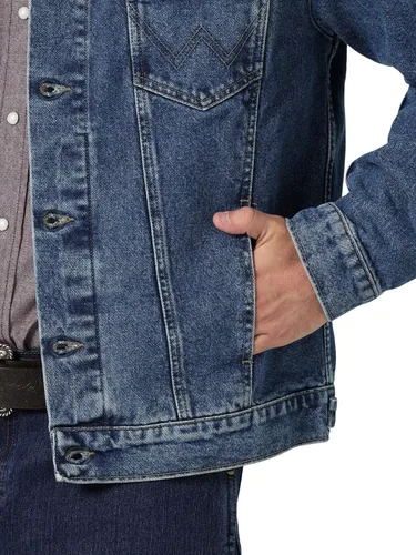 Miniatura 4 de Wrangler Chaqueta vaquera sin forro Western para hombre
