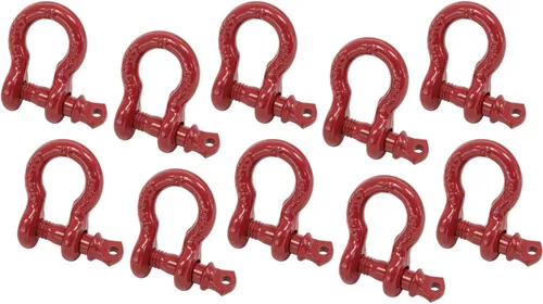 Miniatura 32 de Mytee Products - Grillete de anclaje forjado de 5/8" de acero al carbono con tornillo de aleación, 3.25 toneladas (6,500 libras) de capacidad de 20