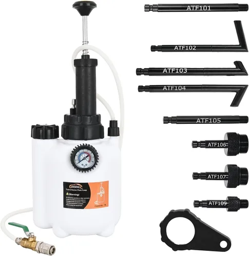 Miniatura 9 de Kit de bomba de líquido de transmisión GOOACC 3L Bomba manual de extracción de aceite automotriz Dispensador de recarga ATF Bomba de transferencia
