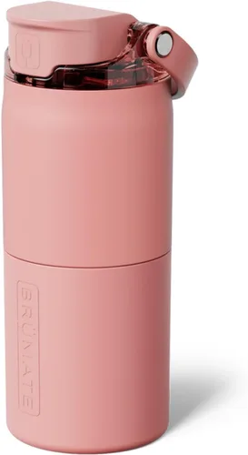 Miniatura 12 de BrüMate Rise - Botella de agua de 18 onzas con popote de silicona cubierto Botella de agua para niños aislada 100% a prueba de fugas Base apta