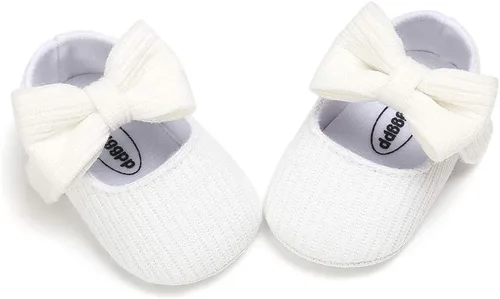 Miniatura 6 de Ohwawadi - Calcetines de forro polar para bebé o niña, suaves y calientes, botas o zapatos para bebés recién nacidos, con estilos de dibujos