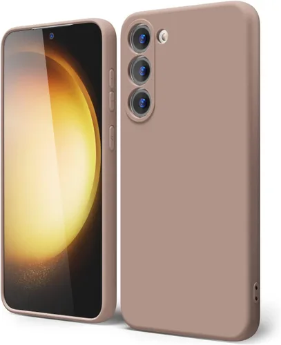 Miniatura 158 de oakxco Funda para teléfono Samsung Galaxy S21 Ultra con agarre de silicona líquida, bonita funda delgada y delgada de goma suave de TPU lisa