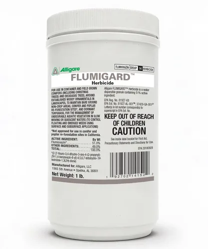 ALLIGARE Flumigard Herbicida - Herbicida Flumioxazin de acción rápida para el control rápido de algas acuáticas y malezas terrestres en sitios