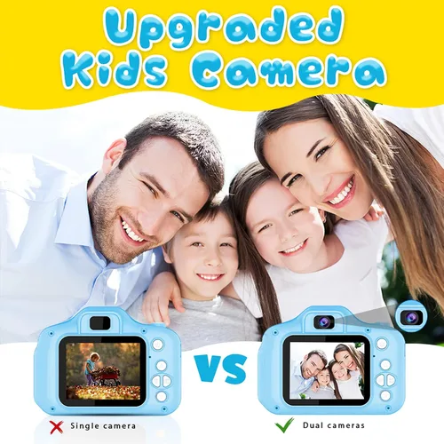 Miniatura 3 de Dylanto Cámara de selfie mejorada para niños, regalos de cumpleaños de Navidad para niños de 3 a 8 años, cámaras digitales para niños con video HD